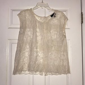 Cynthia rowley lace top